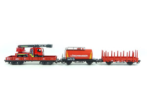 Güterwagen Set Feuerwehr 3 tlg, Märklin H0 aus 29722 neu