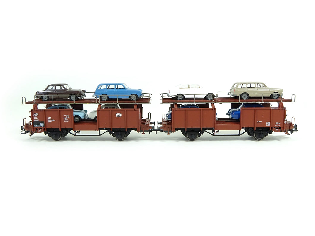 Güterwagen Autotransportwagen Laaes, Trix H0 24332 neu OVP