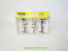 Laden Sie das Bild in den Galerie-Viewer, Noch H0 15827, Skifahrer, neu, OVP
