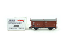 Laden Sie das Bild in den Galerie-Viewer, Güterwagen Schiebedach-/Schiebewandwagen DB Tes-t-58, Märklin H0 47301-04 neu OVP
