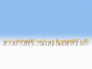 Modellbau Figuren Tiere 14 Schafe , Noch H0 15749 neu, OVP