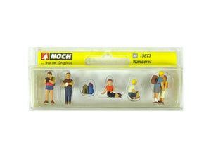 Modellbahn Zubehör Wanderer 6 Figuren, Noch H0 15873 neu OVP