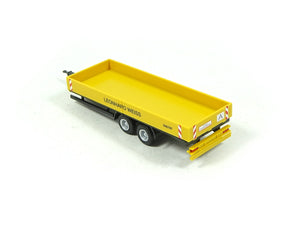 Tiefladeanhänger ohne Rampen "Leonhard Weiss", Herpa H0 950442 neu OVP