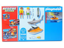 Laden Sie das Bild in den Galerie-Viewer, Shark Attack Rescue, Playmobil action rescue 70489  neu OVP
