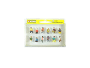 Modellbahn Figuren sitzende Passagiere, Noch H0 15250 neu, OVP