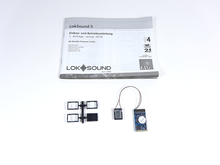 Laden Sie das Bild in den Galerie-Viewer, Digital Decoder LokSound 5 DCC/MM/SX/M4 &quot;Leerdecoder&quot;, 21MTC &quot;MKL&quot;, ESU 58449 neu OVP

