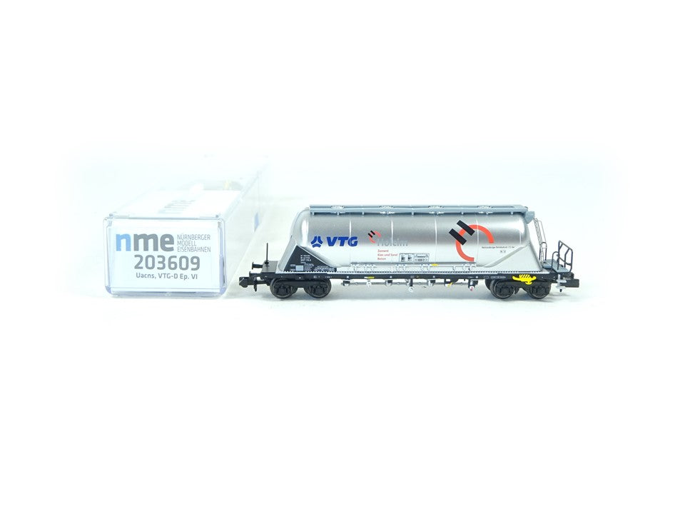 NME N 203609, Staubsilowagen Uacns VTG-Holcim, silber, neu, OVP