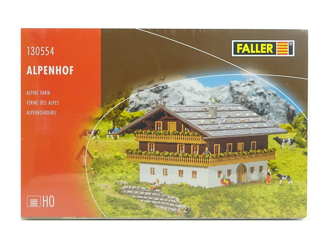 Modellbahn Bausatz Haus Alpenhof, Faller H0 130554 neu OVP