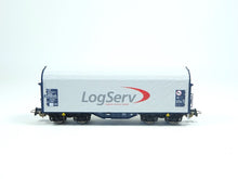 Laden Sie das Bild in den Galerie-Viewer, Piko H0 54393, Schiebeplanenwagen &quot;LogServ&quot;, neu, OVP
