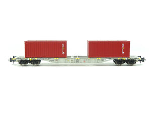 Güterwagen Containertragwagen AAE, Roco H0 77345 neu OVP