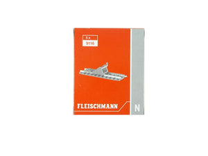 Prellbock Gleis Set 5 Stück, Fleischmann N 9116 neu, OVP