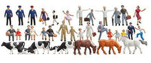 Laden Sie das Bild in den Galerie-Viewer, Einsteiger-Set Figuren 36 Stück Faller H0 153007, neu
