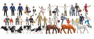 Einsteiger-Set Figuren 36 Stück Faller H0 153007, neu