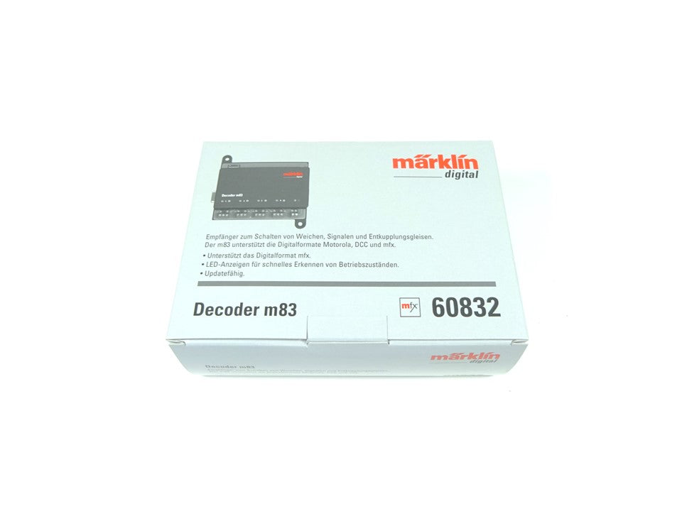 Digital Decoder m83 - unterstützt Motorola, DCC und mfx, Märklin 60832 neu