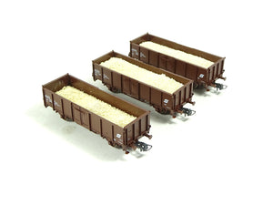 Roco H0 Güterwagen mit Salzladung Set ÖBB, 44185 AC OVP