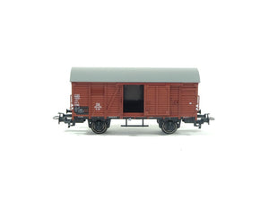 Modelleisenbahn Güterwagen gedeckt DB braun, Märklin aus 29074 neu
