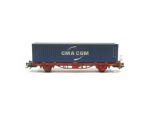 Laden Sie das Bild in den Galerie-Viewer, Güterwagen Containerwagen-Set Lgs 580 DB mhi, Märklin H0 47580, neu
